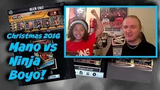 WWE SuperCard S3 Ep16 : Christmas Special Mano vs Ninja Boyo