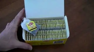 Unboxing Lipton Tea Bags