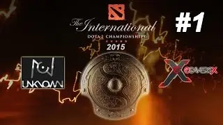 Unknown.xiu vs eGamersX game 1 - Dota 2 The International 2015