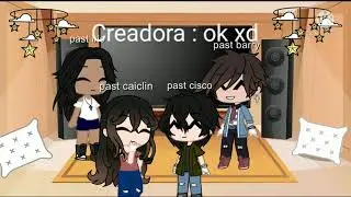 •past barry ⚡ reacción a su futuro 🔮⚡ //gacha club