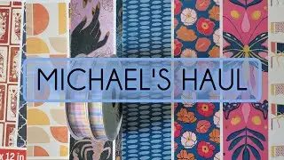 Michael's Haul | Craft Smith Paper Pad | Easter Clearance & More