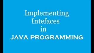 Interface in Java | Java Programming Tutorial | Java Interface Example