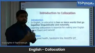 Collocation | English | Entry Test Preparation | TopGrade.pk