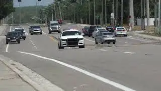 Polk County Sheriffs Office Charger Responding Code 3