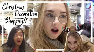 Christmas Decoration Shopping with Whitneybae in Seoul! - Vlogmas Day 5