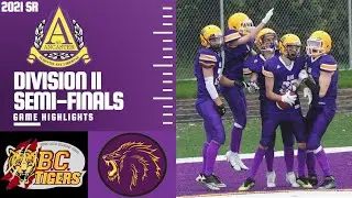 [FB/SR-B] Bernie Custis Tigers vs. Ancaster Royals (Division II Semi-Finals: 11/3/2021)