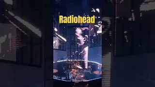 RADIOHEAD LIVE CONCERT #youtube #travel #britishrockband #wanderlust #ytshorts #radiohead #livemusic