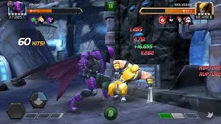 Rank 5 Prowler out damages RoL Wolverine's healing (no synergy no heal block)