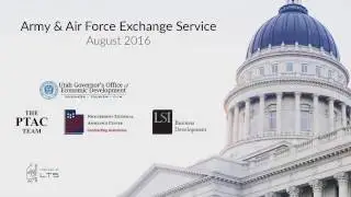 PTAC TEAM: Army & Air Force Exchange Service August 2016