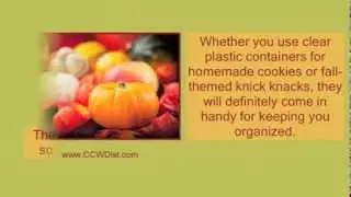 Thanksgiving Plastic Containers - Thanksgiving Clear Plastic Containers - CCW (303) 427-9663