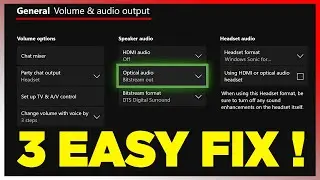 🔇 УСТРАНЕНИЕ ПРОБЛЕМ СО ЗВУКОМ НА XBOX ONE | 3 ПРОСТЫХ СПОСОБА