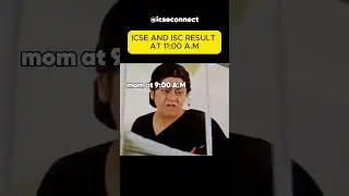 When Your result is to be Declare at 11:00 AM #icseclass10 #result #icseresults2025 #icsegrade10