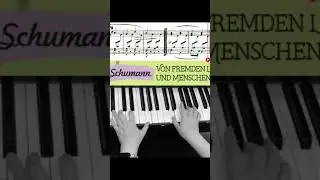 Von fremden L&auml;ndern und Menschen (Schumann); ABRSM Grade 5 Piano Exam Piece B10 #shorts