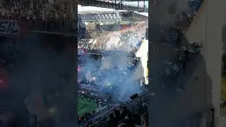 🔥 FCM - OM Le craquage du parcage Marseillais ! #OM #TeamOM #FCMOM #Marseille #Ultras #Parcage