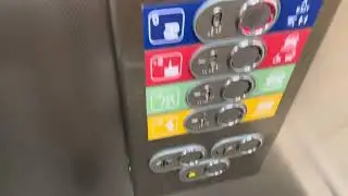 Schindler elevator @ an unknown garage in Brussels Belgium