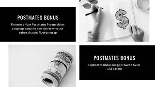 Postmates Referral Code :: How to Boost Your Extra Income With Postmates Referral Code