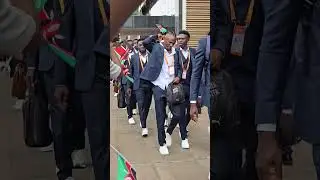 HARAMBEE STARS ARRIVES AT KASARANI STADIUM FOR QUATER-FINALS MATCH WITH MADAGASCAR