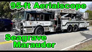 Fire Truck Seagrave Marauder with 95-foot Aerial Ladder | Colonial Park Fire Company