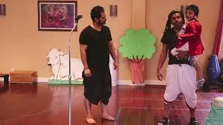 Pastime of Little Nimai with Two Thieves - Gaura Purnima Cultural Programs at ISKCON Portland