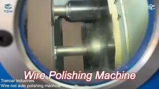 16mm  carbon steel rod grinding machine aluminum wire buffing machine
