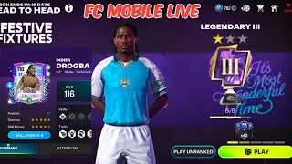 🟥 Drogba Gameplay 116 OVR Fifa Mobile Streaming Live ⭐ | Rank Push Stream | Chill & Fun