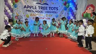 Small kids Group Dance on Zubi dubi song . Students performance at Apple Tree Tots Annual Function