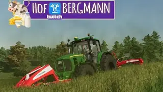 LS22 HOF BERGMANN #14 [TWITCH LP] : Wiese m&auml;hen f&uuml;r die BGA | FARMING SIMULATOR 22