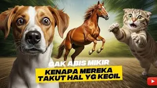 Hal Sepele Bikin Hewan Panik | Kuda, Anjing, Kucing