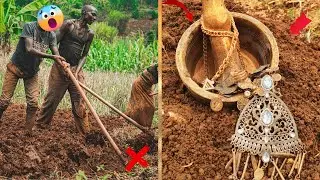 Treasure hunter // We found a unique treasure in  grandfather's farm