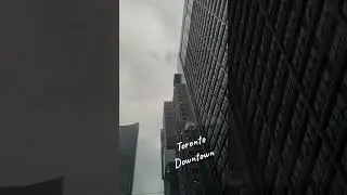 Toronto downtown #foryou #mymoments #toronto #downtown #highbuilding