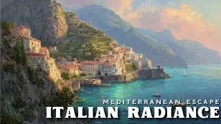 Under the Mediterranean Sun ☀️ Italian Coastal Beauty & Relaxing Seaside Ambience 4K