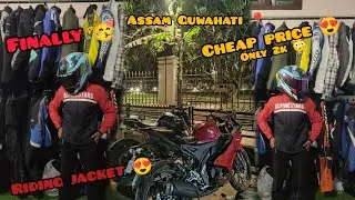 Riding jacket 2k me 😍 Cheap price in Guwahati📍//RR VLOGS @RiderReba