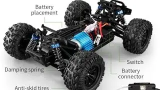 Remote control car || Rc Cars review || 40+Km/H Speed 4Wd 1:18 Scale | radio control #car #video
