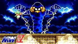 MONSTER WORLD 4 - CLOUD WIZARD Boss Fight - Mega Drive/Genesis