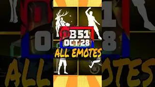 OB51 ALL EMOTES FULL REVIEW 😂😍