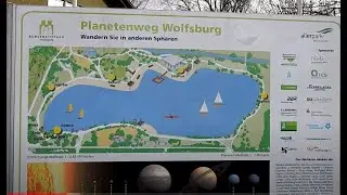 Visiting Allersee   lake in Wolfsburg Germany