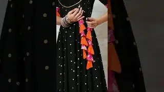 black dress 💕 #shorts #myntra #latest #fashion #rustorange