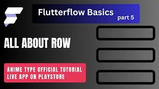 How to Use Row in FlutterFlow | FlutterFlow Layout Guide