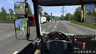 First time playing ETS2; Kassel - Frankfurt Am Main; Day 1