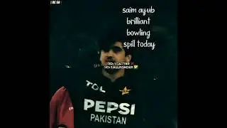 saim Ayub brilliant bowling spill today #pakistancricket || saim ayub bowling vs batting #pakistanc