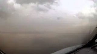 Djibouti, HDAM Landing in sand storm
