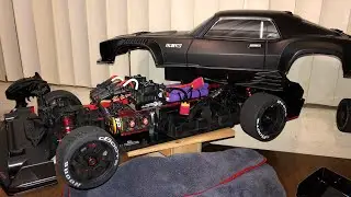 Arrma Felony Twin Motor 2x MMX8S & 2x TP 4050 1700 kv motors Drag build