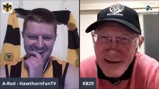 Richmond legend Kevin Bartlett joined 'HawthornFanTV's Final Siren' and it was KB at his very best.