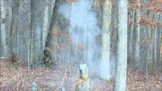 Blowing Up Tannerite with Explosive Rounds and Blowing Up Cinder Block 5.56 Nato Rounds