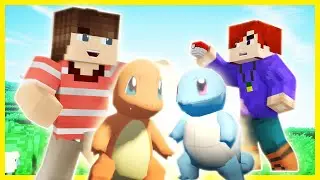 Pixelmon Episode 2 - RIVAL BATTLE! (Minecraft Modded Roleplay)