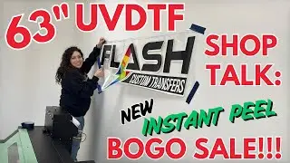 Transforming Our Shop with UVDTF + New BOGO Instant Peel Sale!