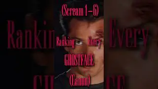 Ranking Every Movie Ghostface | #editor #edit #editing #scream #scream6 #scream4 #screamedit