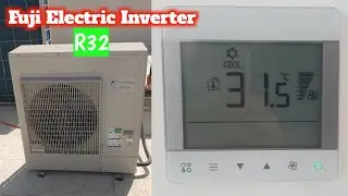 Fuji Electric Inverter R32 Change Outdoor Condenser Unit/Ganito Ang Company Palit Ng Bago