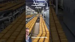 Como &eacute; fabricada a bolacha Cream Cracker