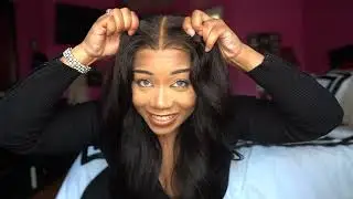 Glueless 5x6 Lace Closure Wig Install Styling and Wig Tutorial Myshinywigs